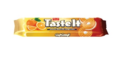 شیرین عسل تیست ایت بیسکوییت کرمدار باطعم پرتقال 60 گرمی